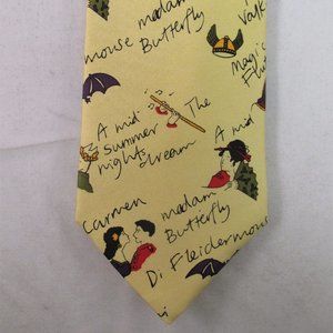Men's Broadway Show Silk Tie